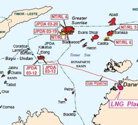 Timorese push case to pipe Greater Sunrise gas to East Timor.